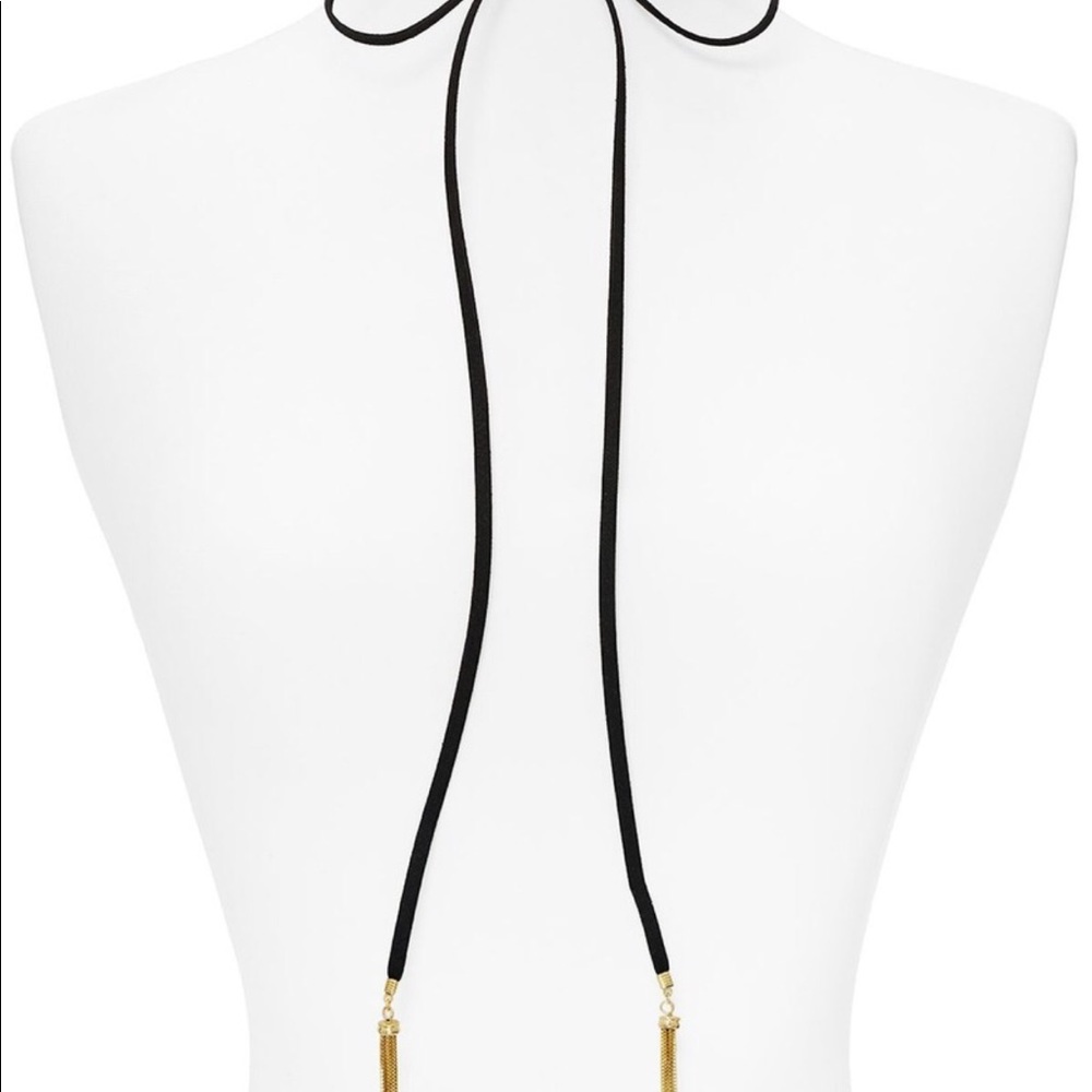 Baublebar Lariat Choker in Black
